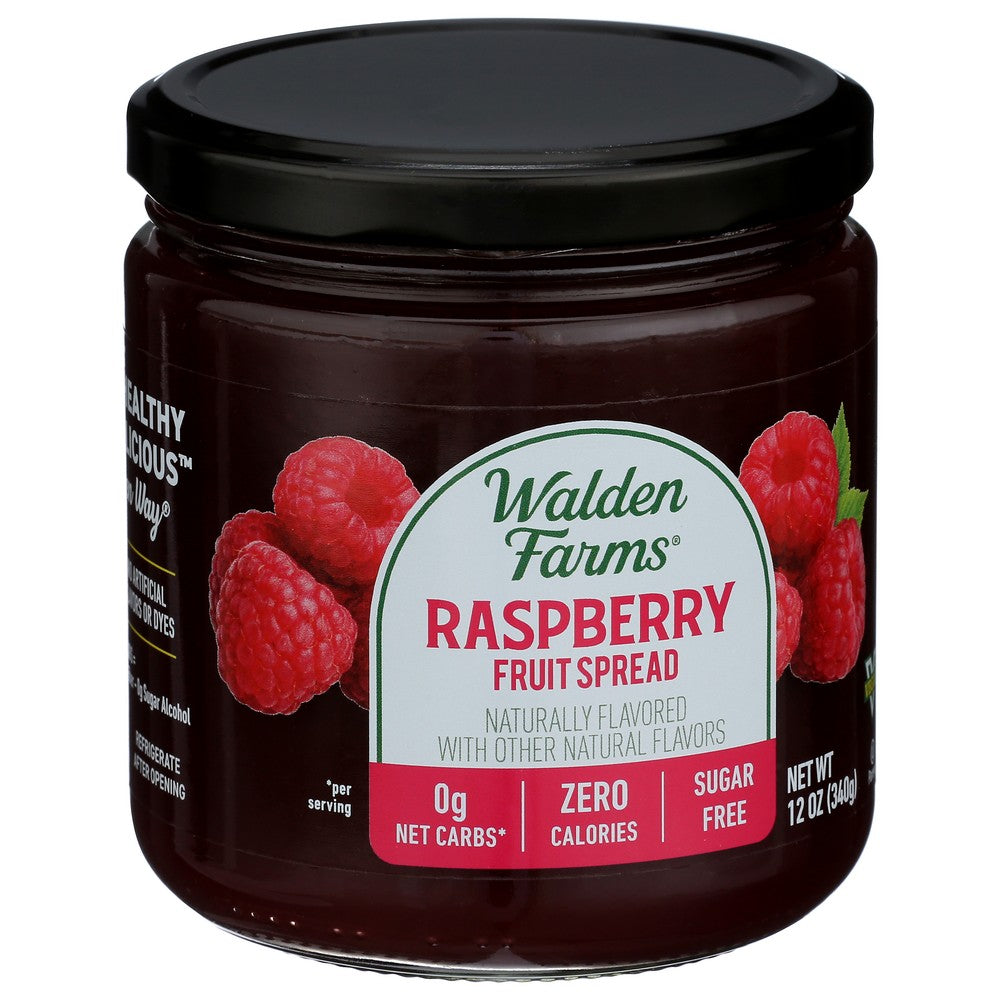 Walden Farms Fruit Sprd Cf No Carb Raspbry - 12 Ounce,  Case of 6