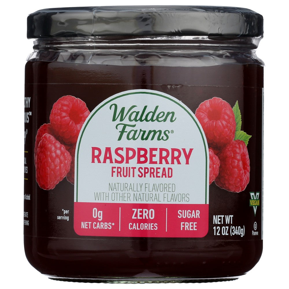 Walden Farms Fruit Sprd Cf No Carb Raspbry - 12 Ounce,  Case of 6