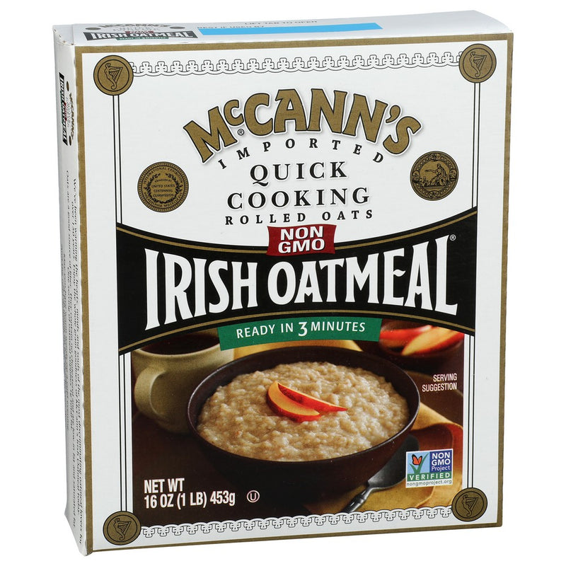 Mccann Oatmeal Irish Box Quick - 16 Ounce, Case of 12