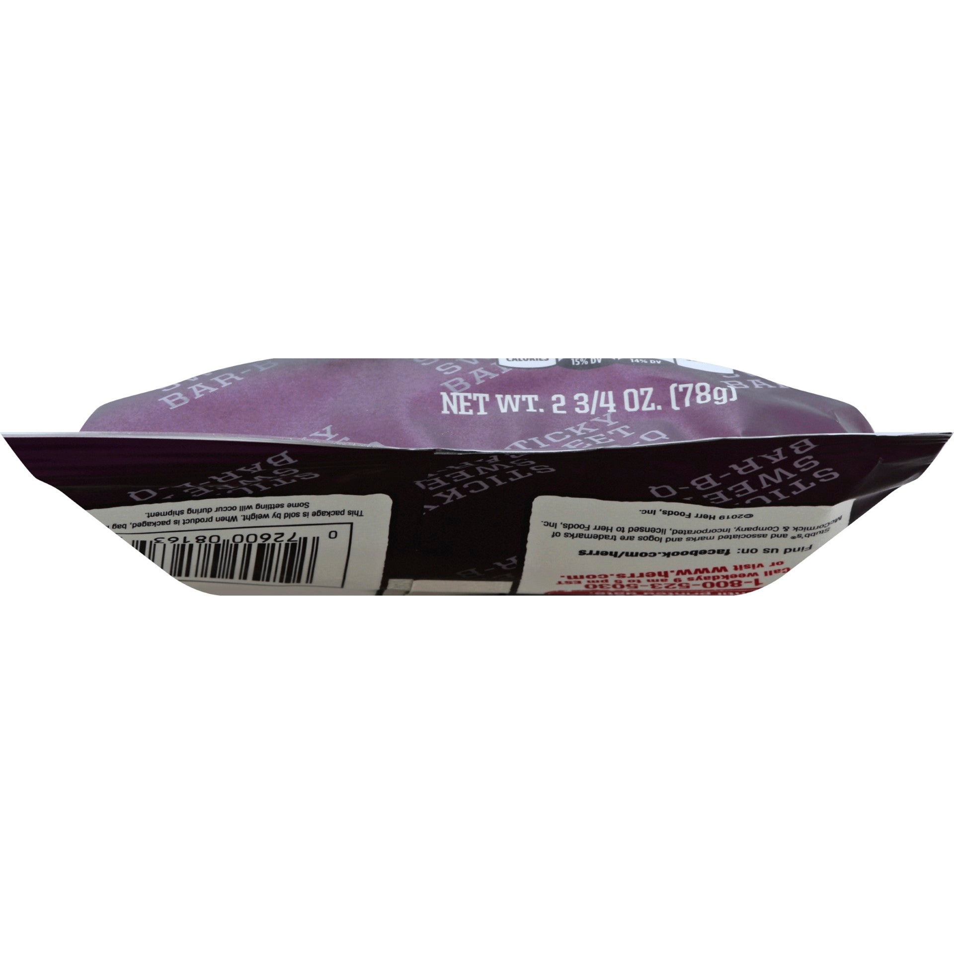 Herr Brands Stubb's Sticky Sweet Curls 2.75 Ounce Size - 12 Per Case