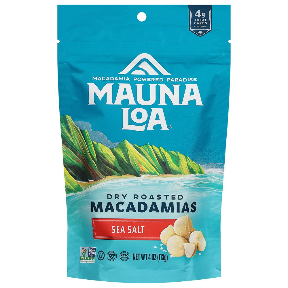 Mauna Loa - Macadamias Roasted Ssalt - Case of 6-4 OZ