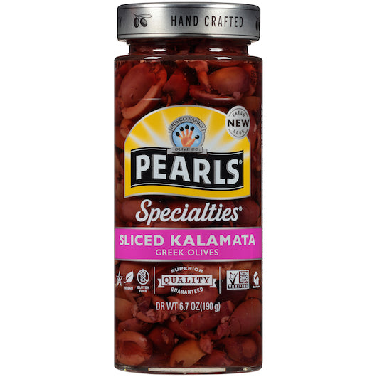 Musco Olives Sliced Kalamata 6.7 Ounce Size - 6 Per Case