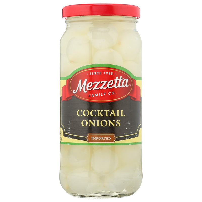 Mezzetta Onion Ccktail Small - 16 Ounce, Case of 6