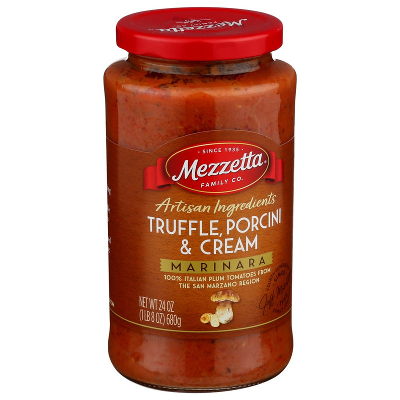 Mezzetta Sauce Pasta Porcini Trffl - 24 Ounce, Case of 6