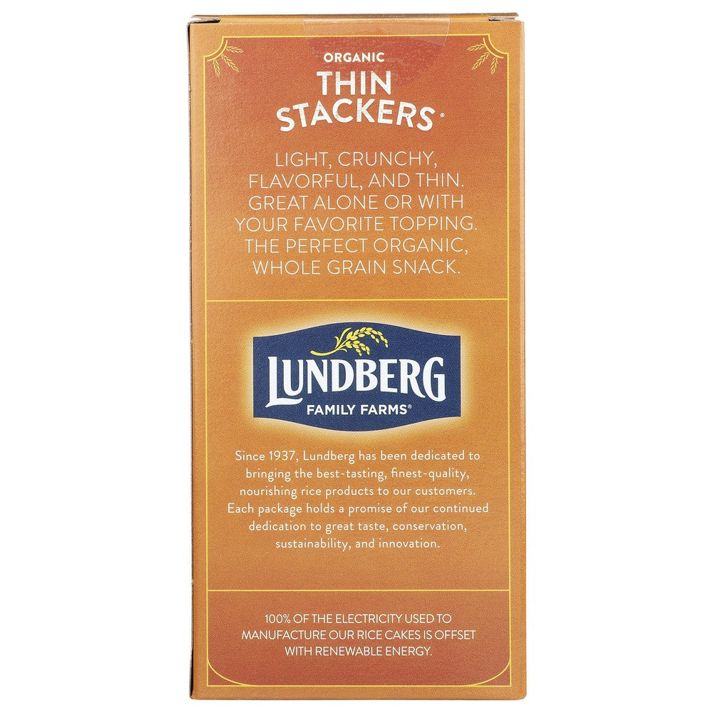 Lundberg Thin Stackr Red Quin Organic - 6 Ounce,  Case of 6