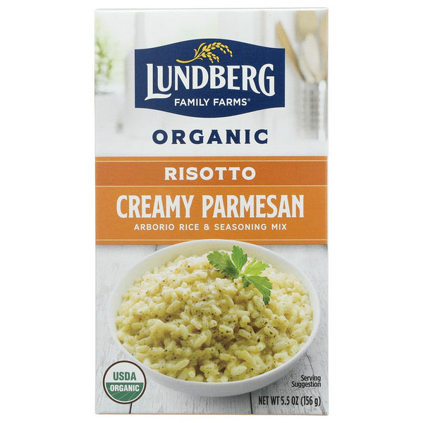 Lundberg Family Farms® , Creamy Parmesan Risotto     Organicanic Creamy Parmesan Risotto 5.5 Ounce,  Case of 6