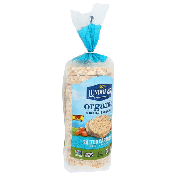 Lundberg Family Farms® ,  Organicanic Salted Caramel Rice Cake 11 Ounce,  Case of 6