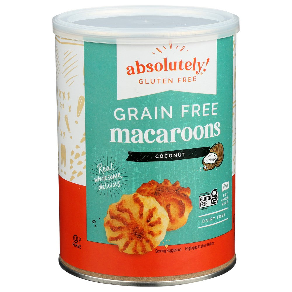 Absolutely Gluten Free 110802,  Macaroons 10 Ounce,  Case of 6