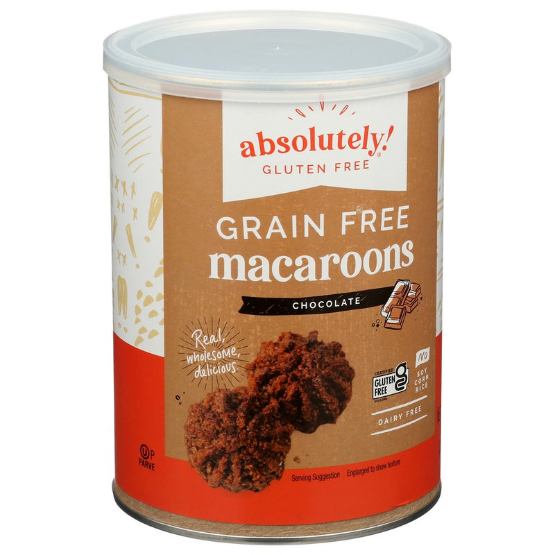 Absolutely Gluten Free Macaroon Cocnt W Chocol - 10 Ounce, Case of 6