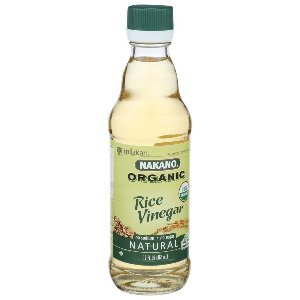 Nakano 901030, Nakano Organicanic Rice Vinegar, 12 Fl. Oz.,  Case of 6