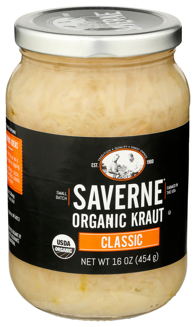 Saverne Organic Artisanal Kraut - Case of 6 - 16 OZ