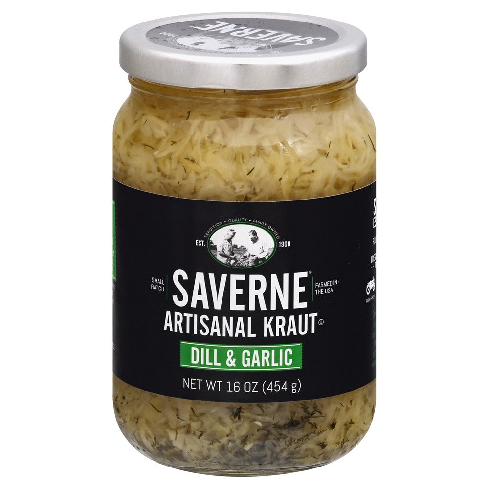 Saverne - Kraut Og2 Dill Garlic - Case of 6-16 OZ