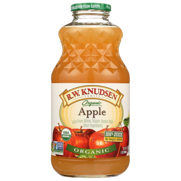 Knudsen Juice Apple - 32 Fluid Ounce, Case of 6