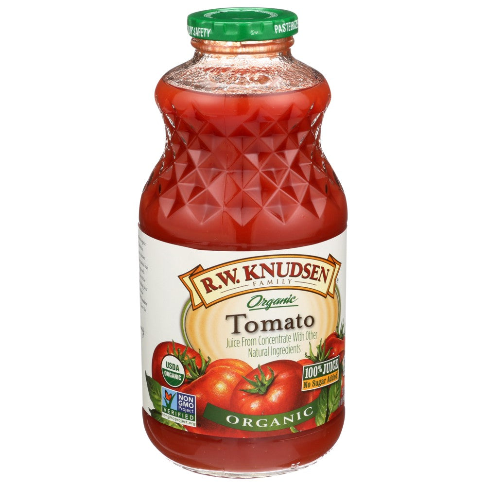 R.W. Knudsen Family® 10028, Rw Knudsen Juice, Organicanic Tomato, 32 Fl. Oz. ,  Case of 6