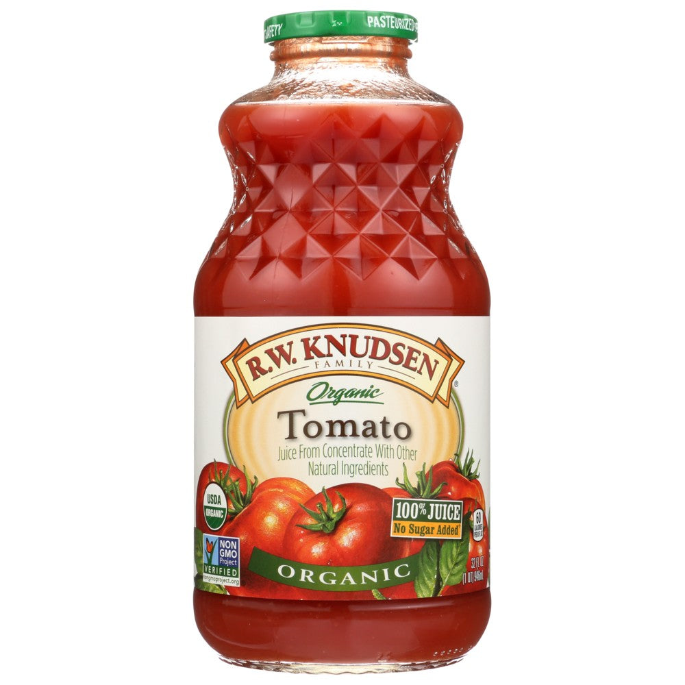 R.W. Knudsen Family® 10028, Rw Knudsen Juice, Organicanic Tomato, 32 Fl. Oz. ,  Case of 6