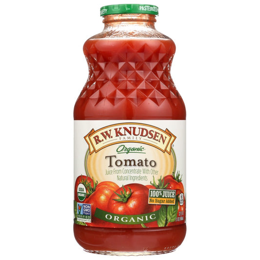 R.W. Knudsen Family® 10028, Rw Knudsen Juice, Organicanic Tomato, 32 Fl. Oz. ,  Case of 6