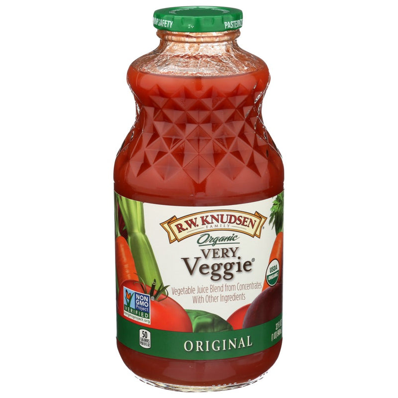 Knudsen Juice Very Veggi - 32 Fluid Ounce, Case of 6