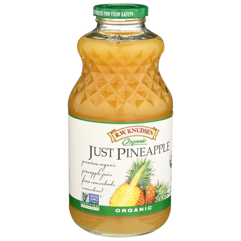 R.W. Knudsen Family® 10028, Rw Knudsen Juice, Organicanic Pineapple, 32 Fl. Oz.,  Case of 6