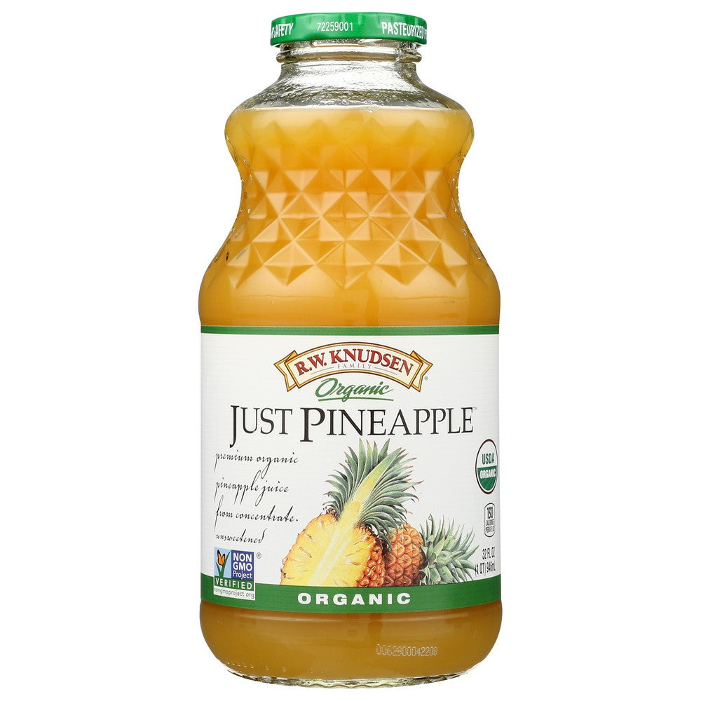 R.W. Knudsen Family® 10028, Rw Knudsen Juice, Organicanic Pineapple, 32 Fl. Oz.,  Case of 6