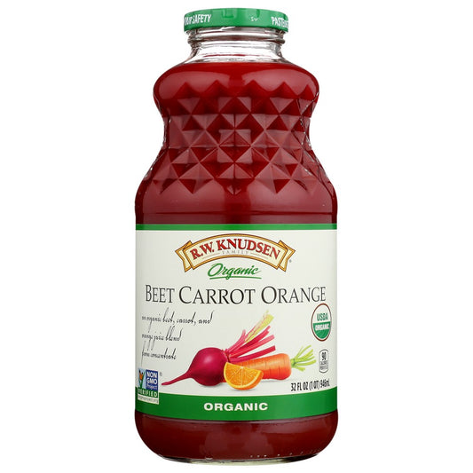 R.W. Knudsen Family® , Organicanic Beet Carrot Orange Juice 32 Fluid Ounce,  Case of 6