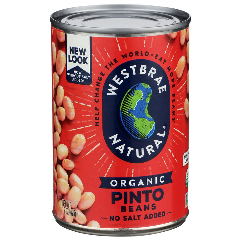 Westbrae Bean Pinto Ff Organic - 15 Ounce, Case of 12