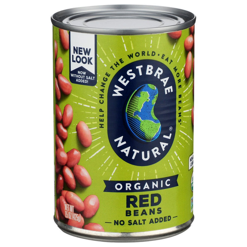 Westbrae Bean Red Ff Organic - 15 Ounce, Case of 12