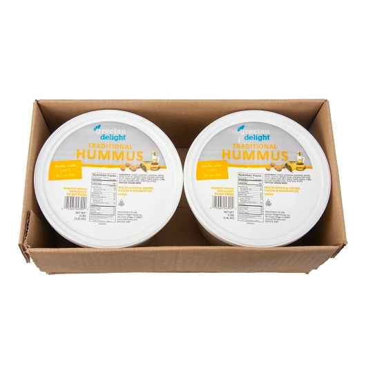 Traditional Hummus 4 Pound Each - 2 Per Case