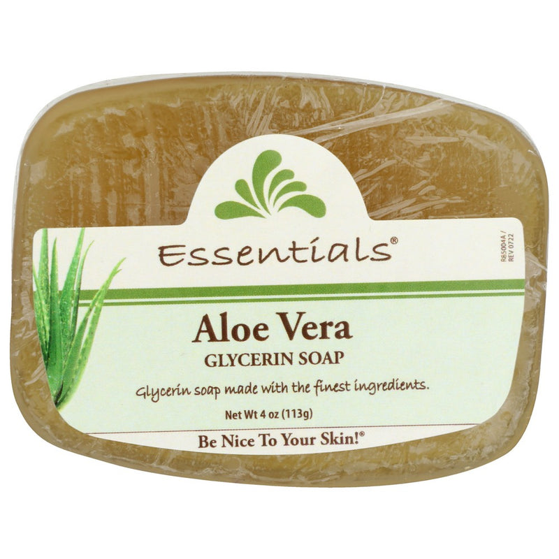 Clearly Natural Soap Bar Glyc Aloe Vera - 4 Ounce, Case of 3