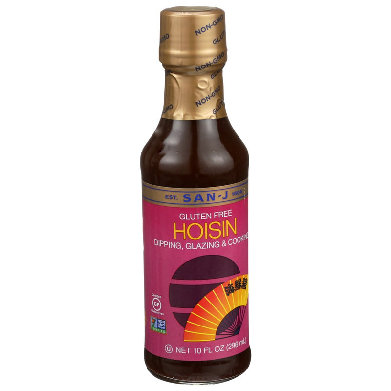 San J Sauce Hoisin - 10 Ounce, Case of 6