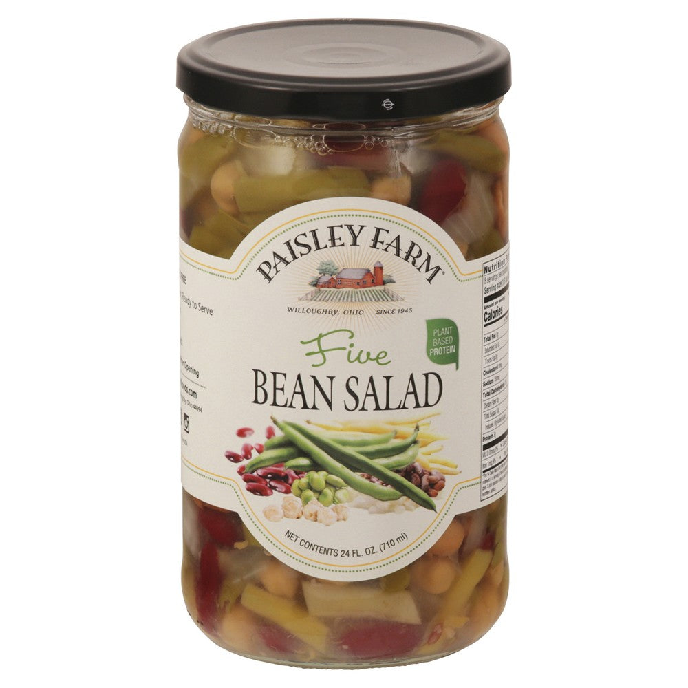 Paisley Farm - Five Bean Salad - Case of 6-24 OZ