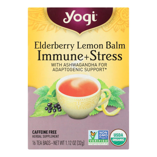 Yogi - Tea Elbry Lemon Blm Imm - Case of 6-16 BAG