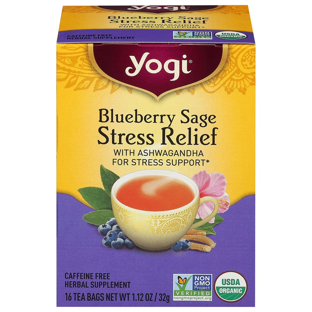 Yogi - Tea Og2 Blueberry Sage - Case of 6-16 BAG