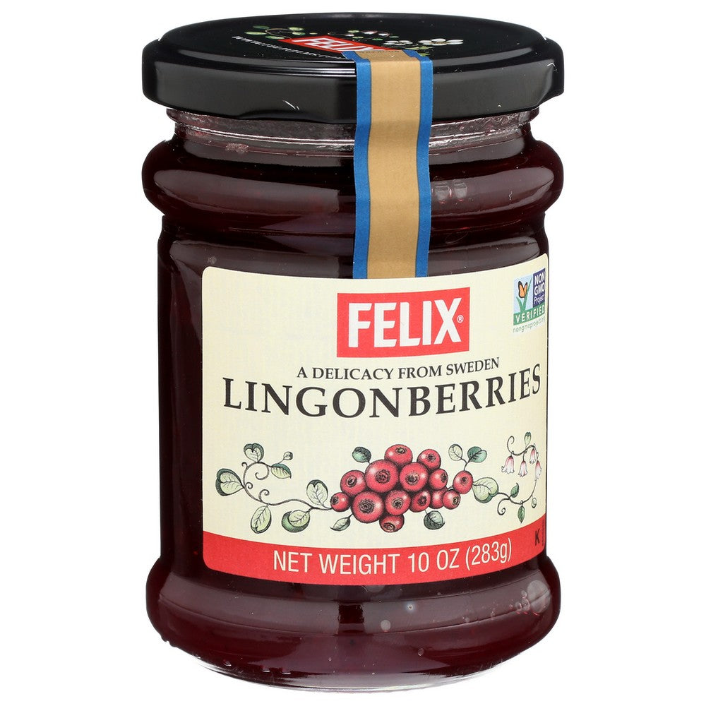 Felix® , Felix Lingonberries, Wild Natural, 10 Oz.,  Case of 8