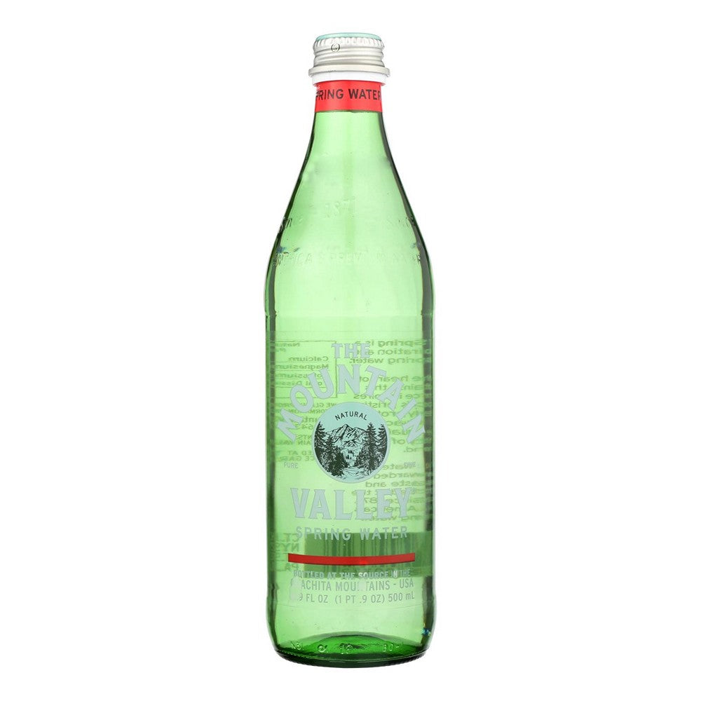 The Mountain Valley Natural Spring Water - Case of 12 - 16.9 FZ