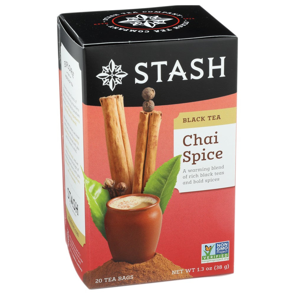 Stash Tea Tea Chai Spice - 20 Bag,  Case of 6