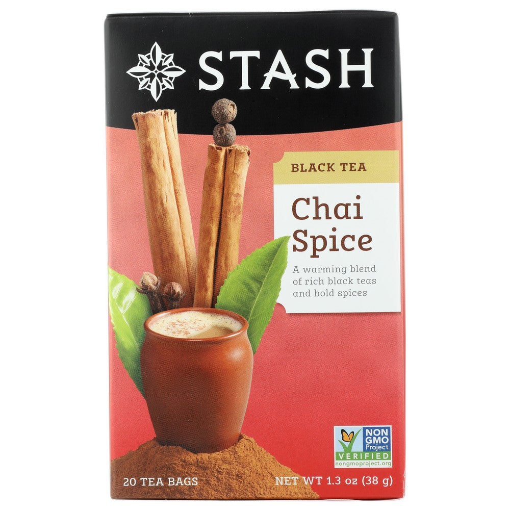 Stash Tea Tea Chai Spice - 20 Bag,  Case of 6