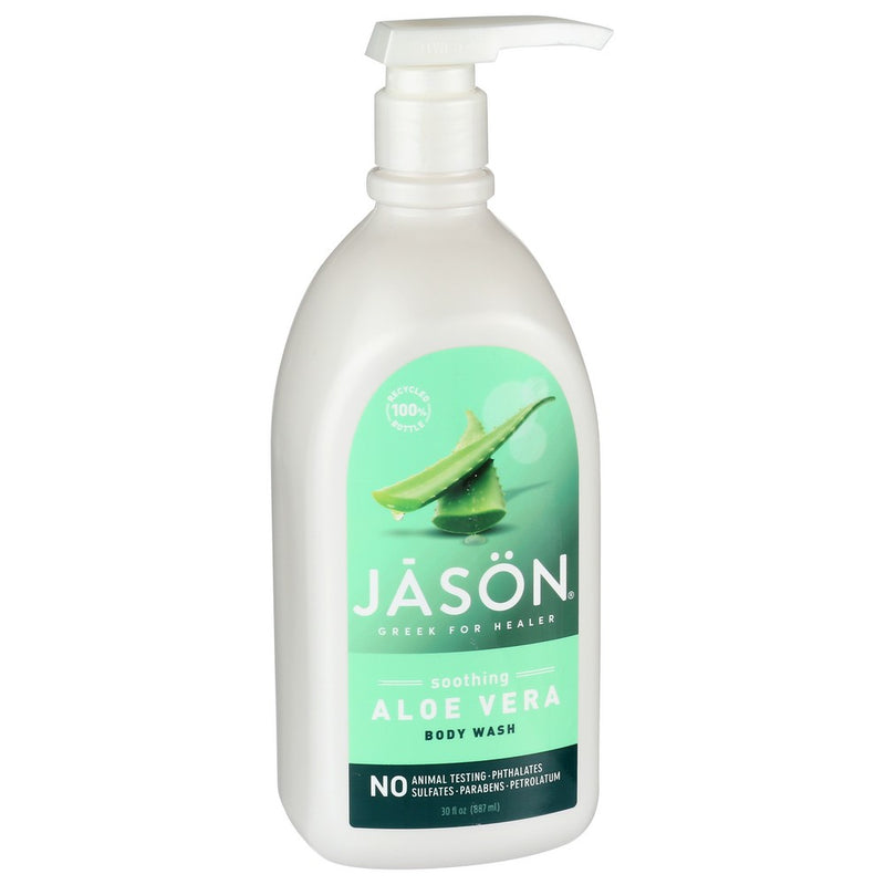 Jason Body Wash Aloe Vera - 30 Ounce, Case of 3