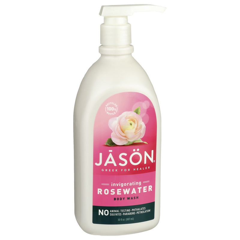 Jason Body Wash Glyc & Rose - 30 Ounce, Case of 3