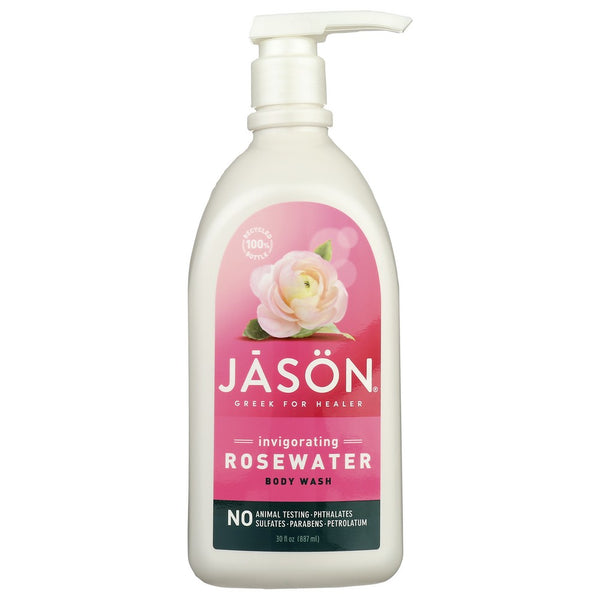 Jason Body Wash Glyc & Rose - 30 Ounce, Case of 3