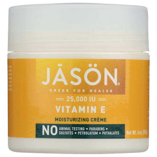 Jason J04012, Creme Vtmn E 25000Iu Vitamin E Moisturizing Crème 4 Ounce,  Case of 3