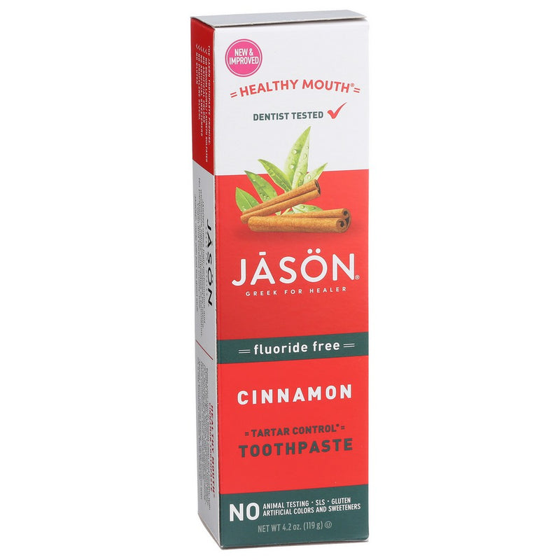 Jason Toothpaste Cnnmn Flrd Fr - 4 Ounce,  Case of 1