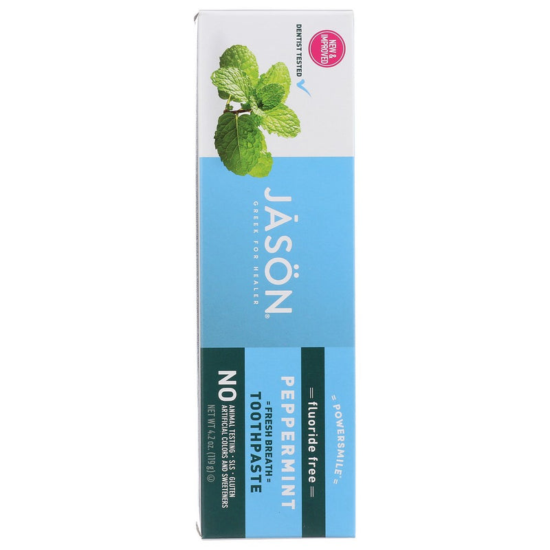 Jason Toothpaste Prmnt Flrd Fr - 4 Ounce,  Case of 1