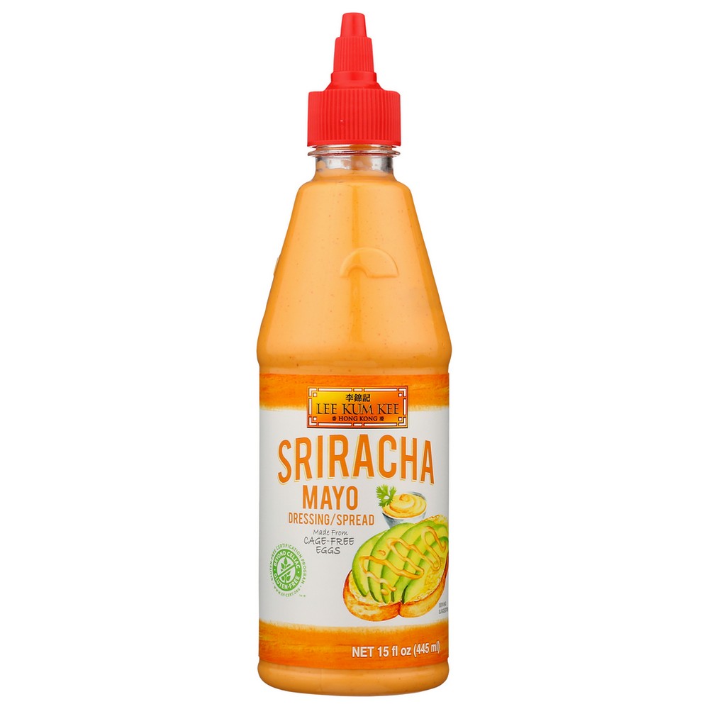 Lee Kum Kee 1800L90002,  Sriracha Mayo Dressing/Spread 15 Fluid Ounce,  Case of 6