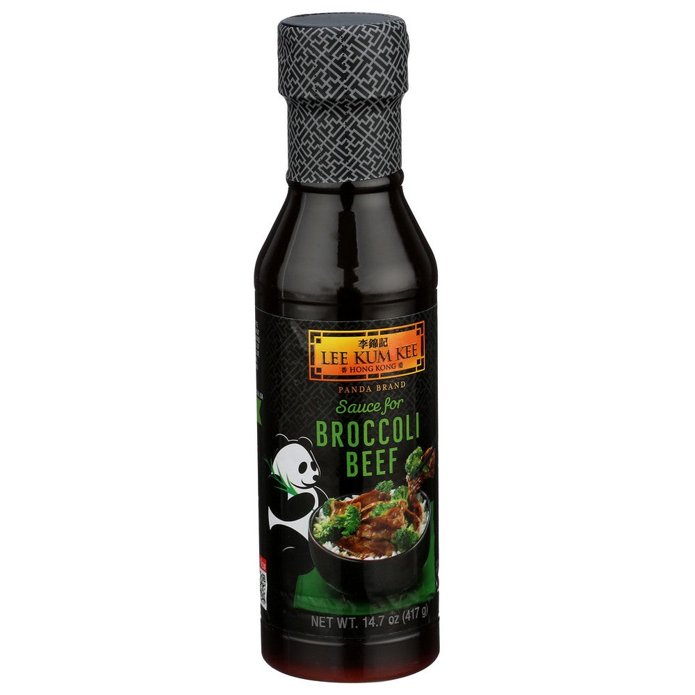 Lee Kum Kee Panda Brand ,  Broccoli Beef Sauce 14.7 Ounce,  Case of 6