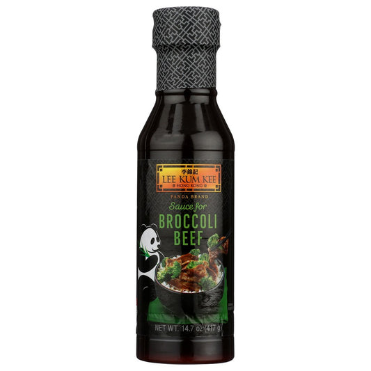 Lee Kum Kee Panda Brand ,  Broccoli Beef Sauce 14.7 Ounce,  Case of 6