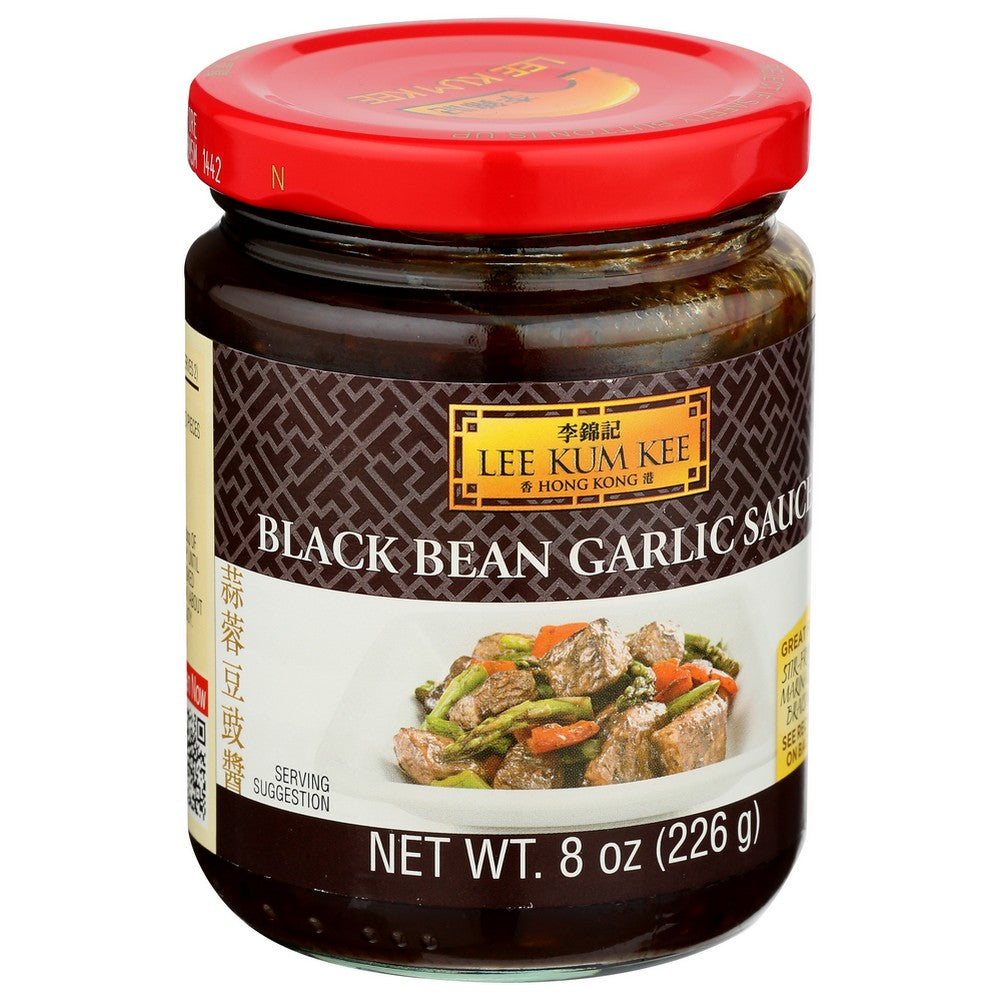 Lee Kum Kee 1300030328, Lee Kum Kee Black Bean Garlic Sauce, 8 Oz.,  Case of 6