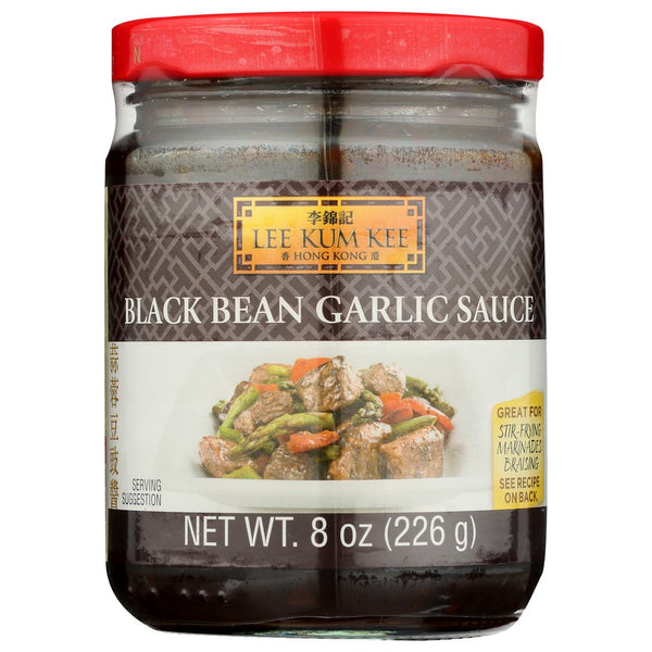 Lee Kum Kee Sauce Black Bean Garlic - 8 Ounce, Case of 6