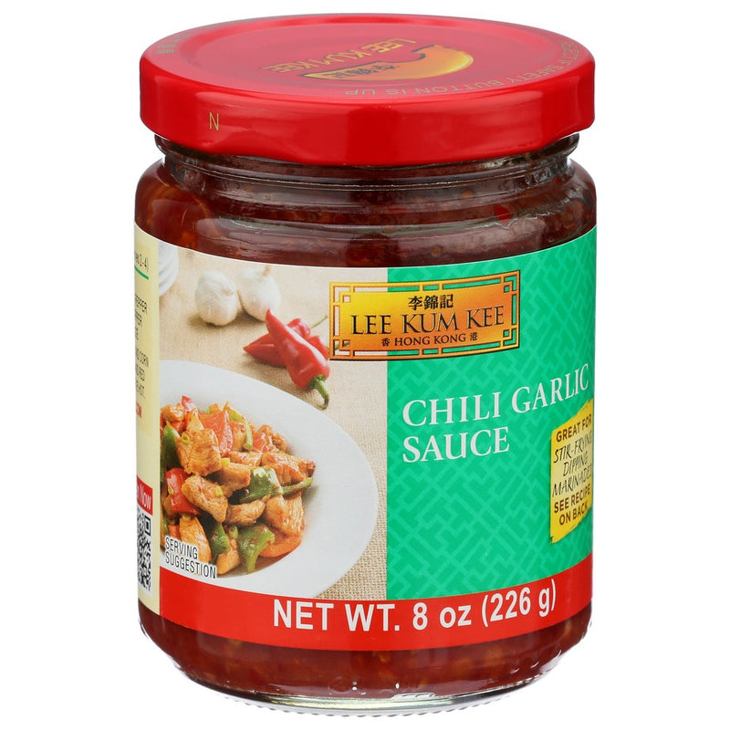 Lee Kum Kee 1300080459, Lee Kum Kee Asian Sauce, Chili Garlic, 8 Oz.,  Case of 6