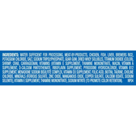 9 Lives Meaty Pate Seafood Platter Cat Food Singles 5.5 Ounce Size - 24 Per Case