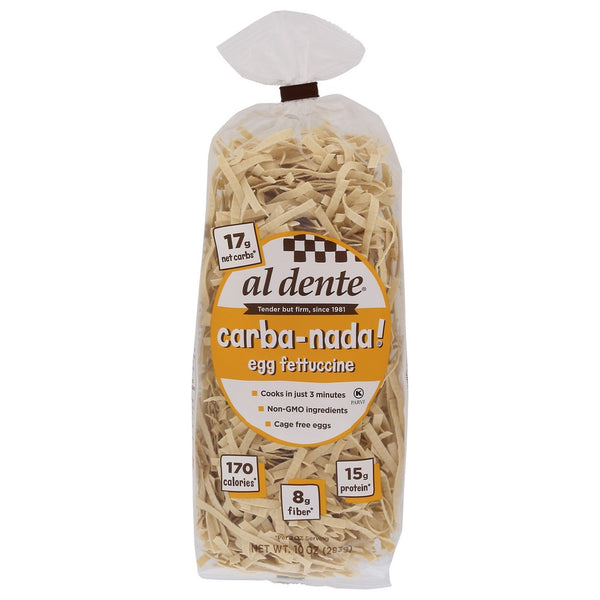 Al Dente Pasta Fttccne Lc Egg - 10 Ounce,  Case of 6